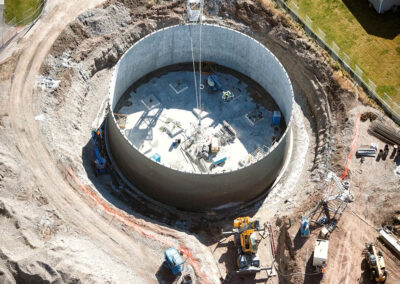 Construction Of A Reservoir